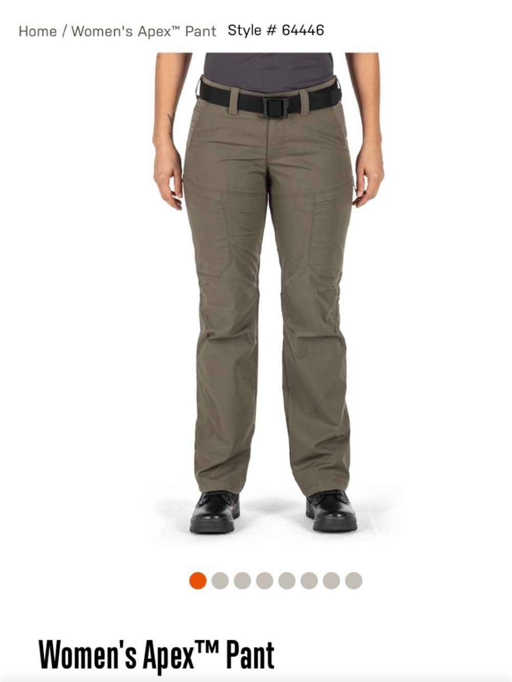 5.11 Tactical Women's Apex Pant - Olive
